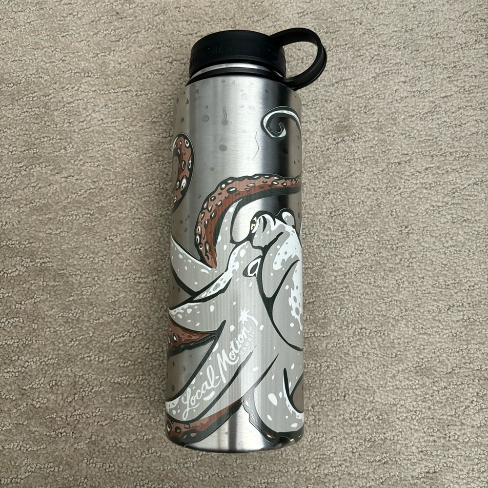 Local Motion Hawaii Octopus Water Bottle